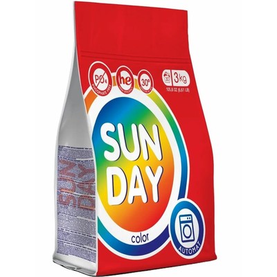 Сонца Sunday Стиральный порошок для цветного автомат 3 кг