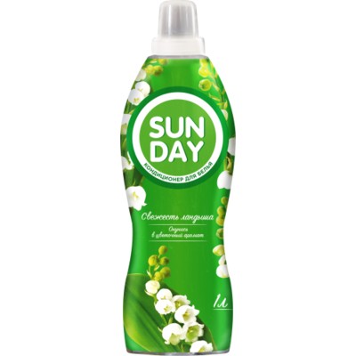 Сонца Sunday Кондиционер для белья СВЕЖЕСТЬ ЛАНДЫША 1л