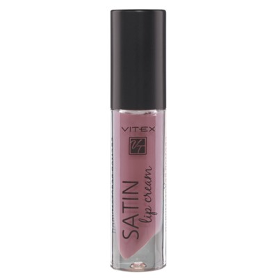 Витэкс * Помада Жидкая Полуматовая SATIN LIP CREAM 716 Berry Pink