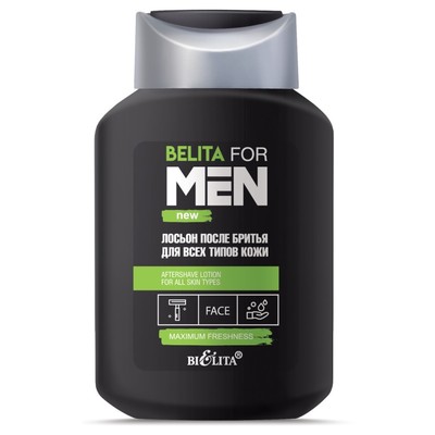 Белита FOR MEN New Лосьон после бритья для всех типов кожи 250мл